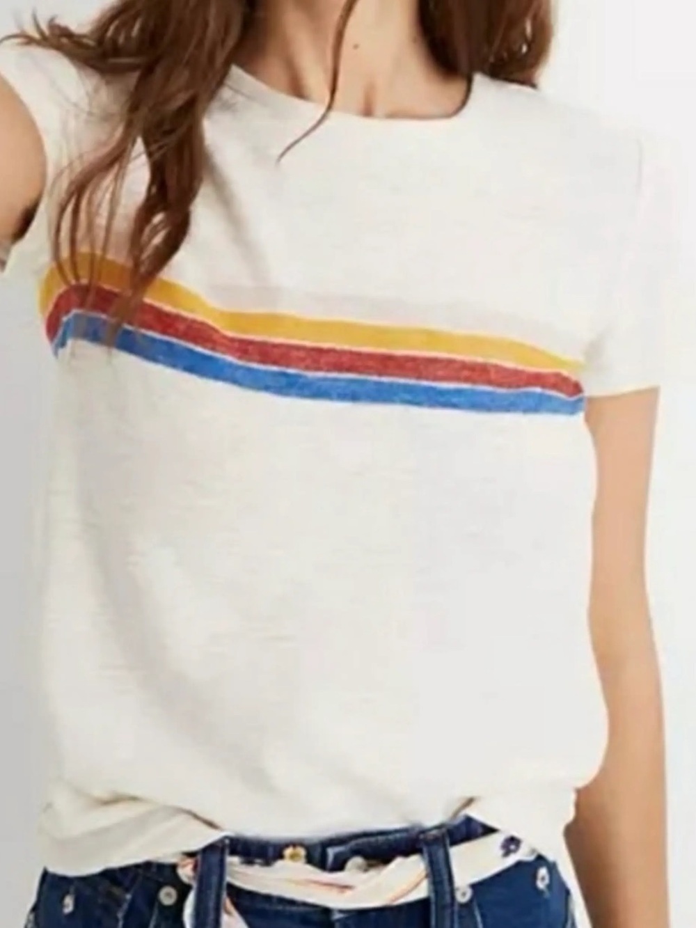 Madewell Striped Short Sleeve Tee